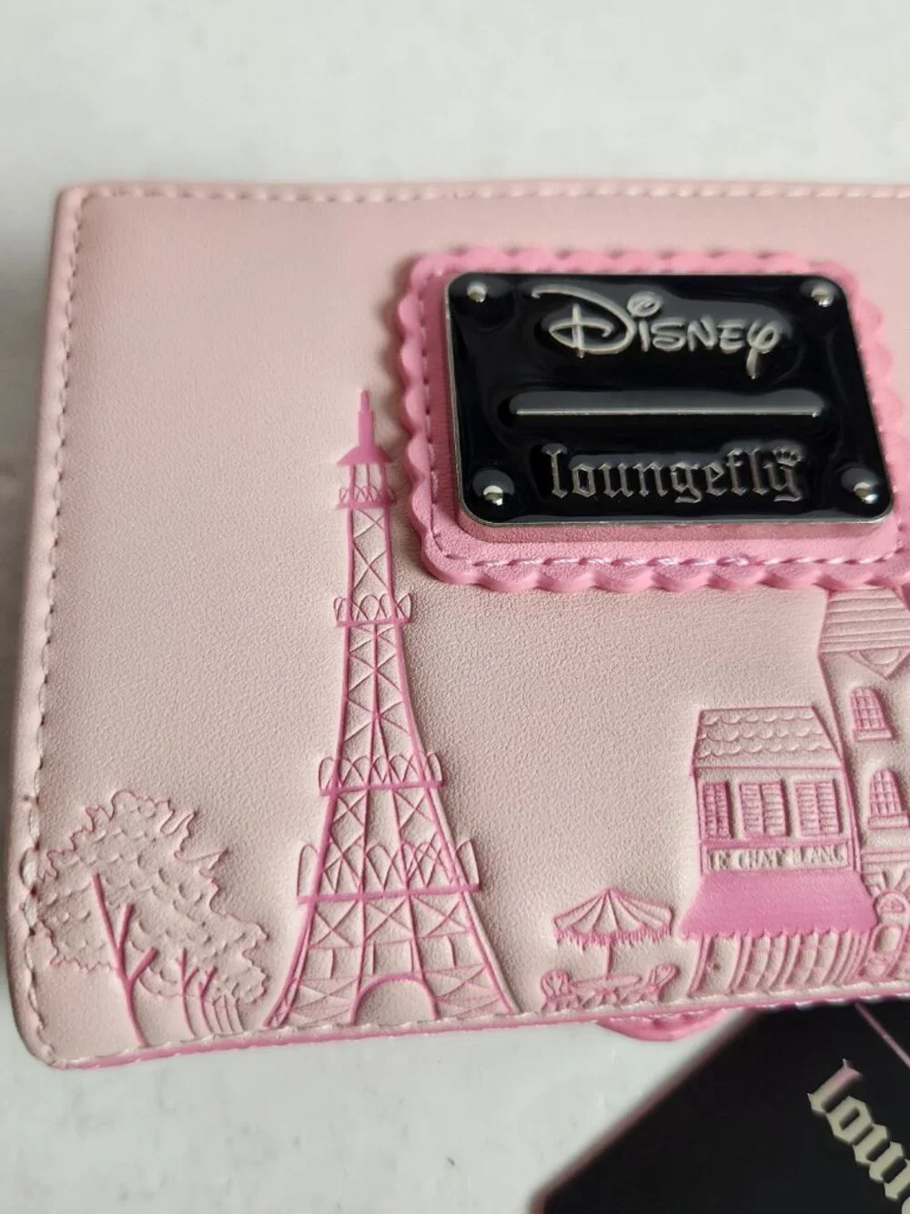 Loungefly Hard Tag Disney The Aristocats Marie with Balloons Snap Wallet NWT